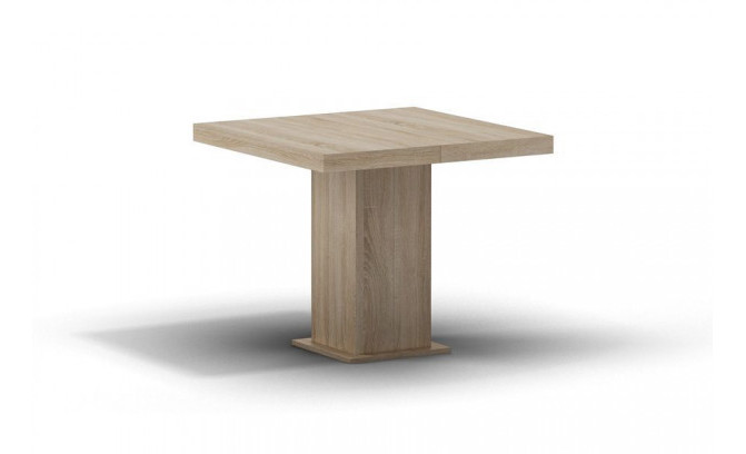 Раскладной стол ALAN 90x90-225 см лакобель / глянец